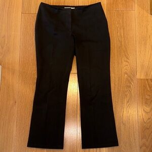 Classic Black Flared Trousers